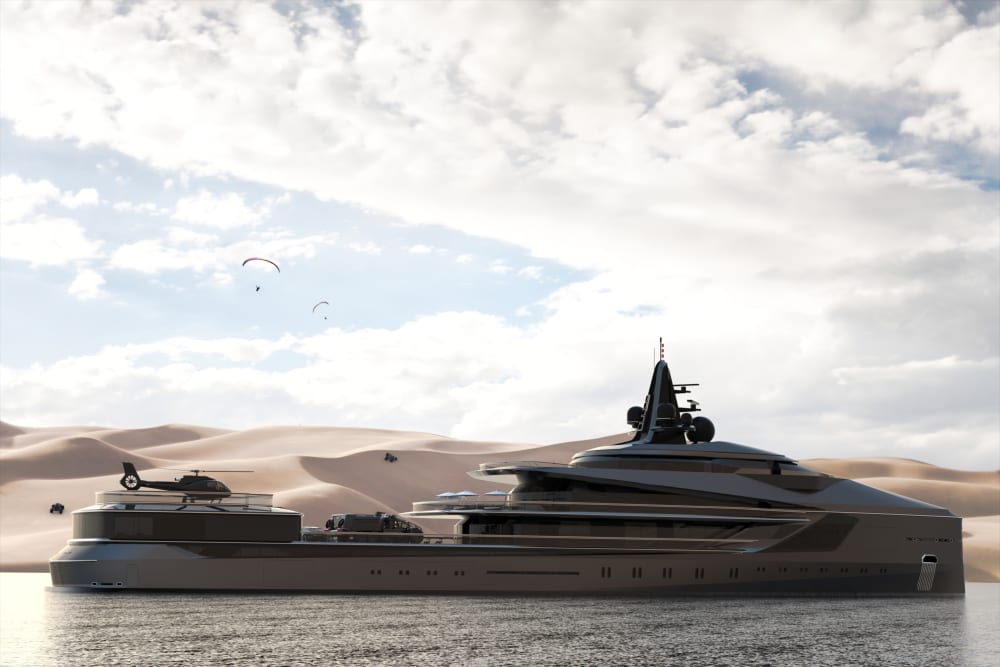 Oceanco’s Latest Sensation - 105m Extreme Expedition Yacht ESQUEL