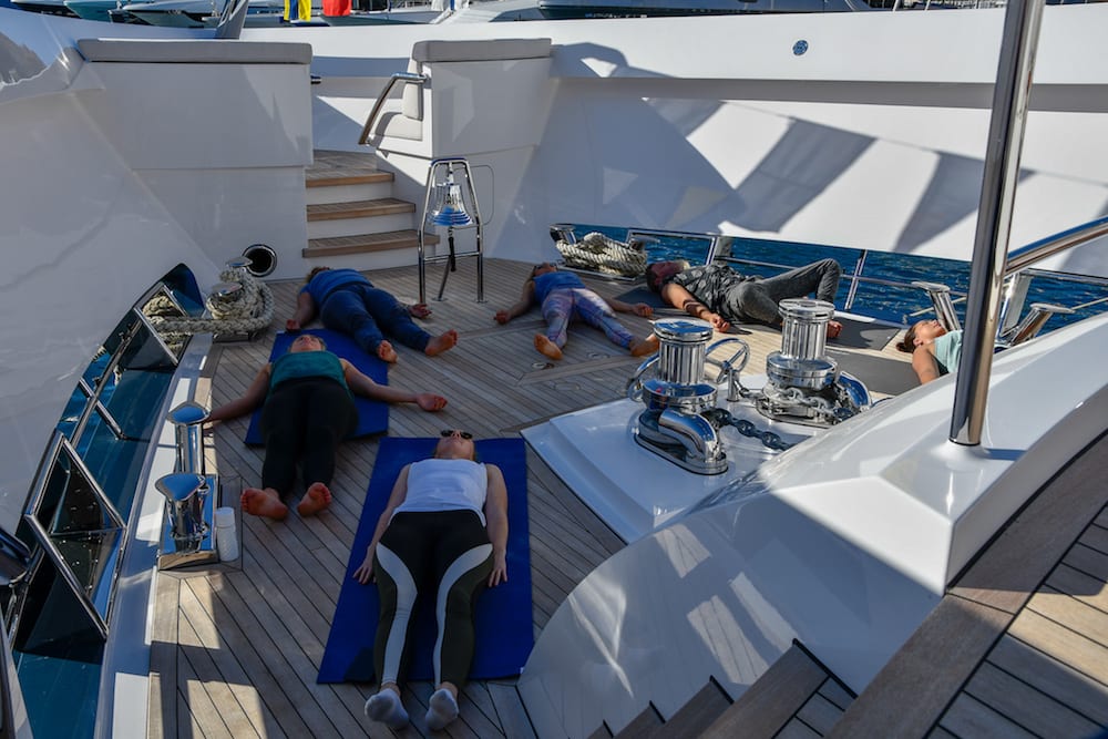 Yoga Moves to Perform Onboard a Yacht