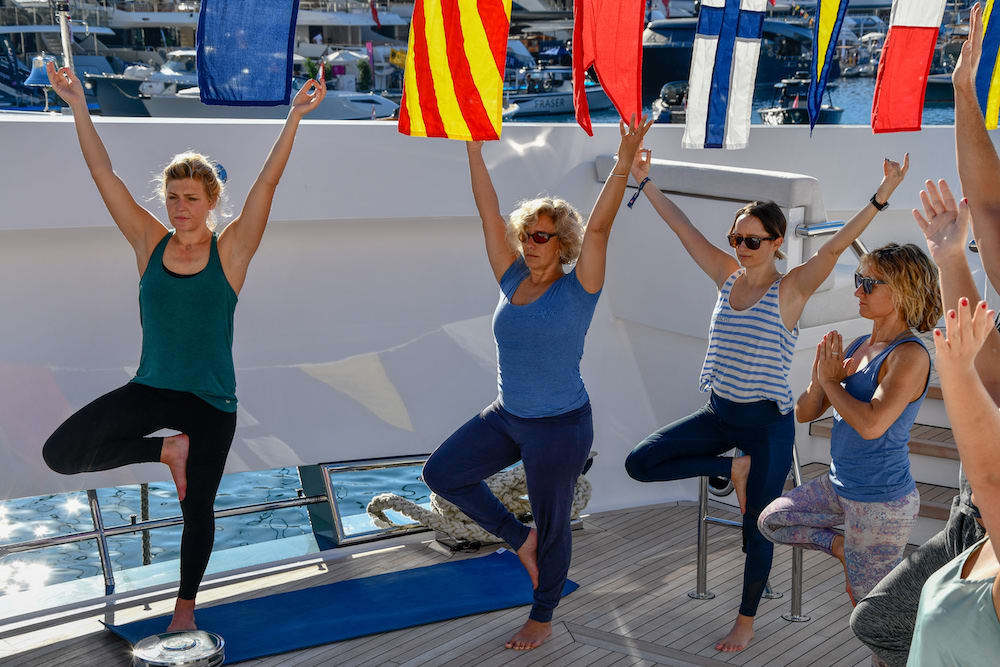 Yoga Moves to Perform Onboard a Yacht