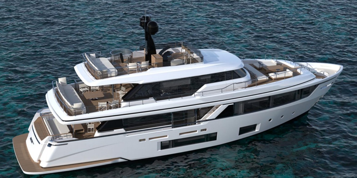 M/Y NAVETTA 30 Hull from CUSTOM LINE