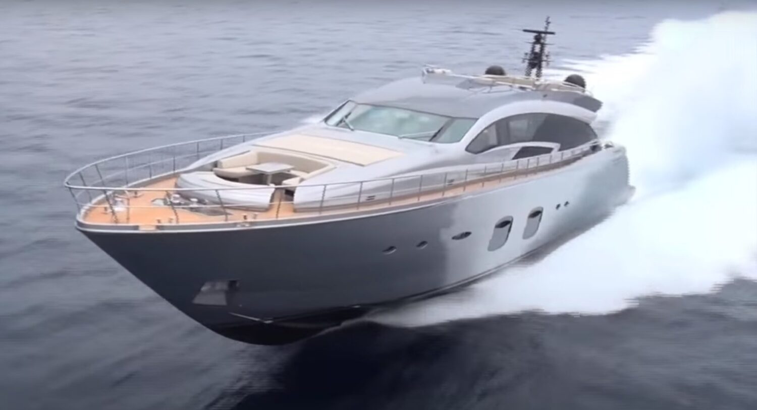 M/Y P108 Hull from Pershing Yachts