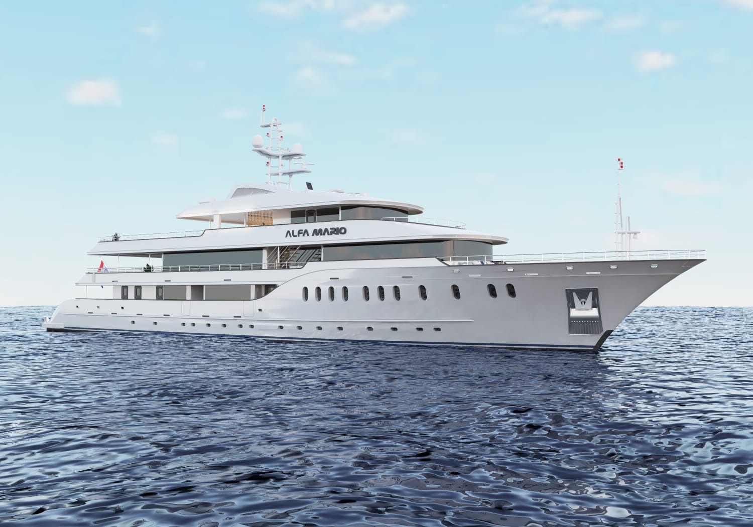 Motor yacht ALFA MARIO for charter with SuperYachtsMonaco