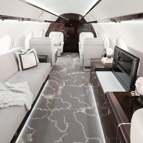 Beautiful private jet charters