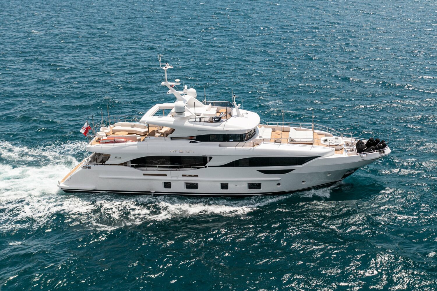 Benetti Delfino 95 for sale via SuperYachtsMonaco.