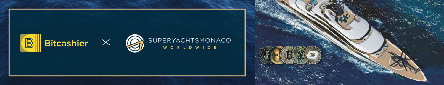 Buy a superyachts with crypto Bitcashier by SuperyachtsMonaco